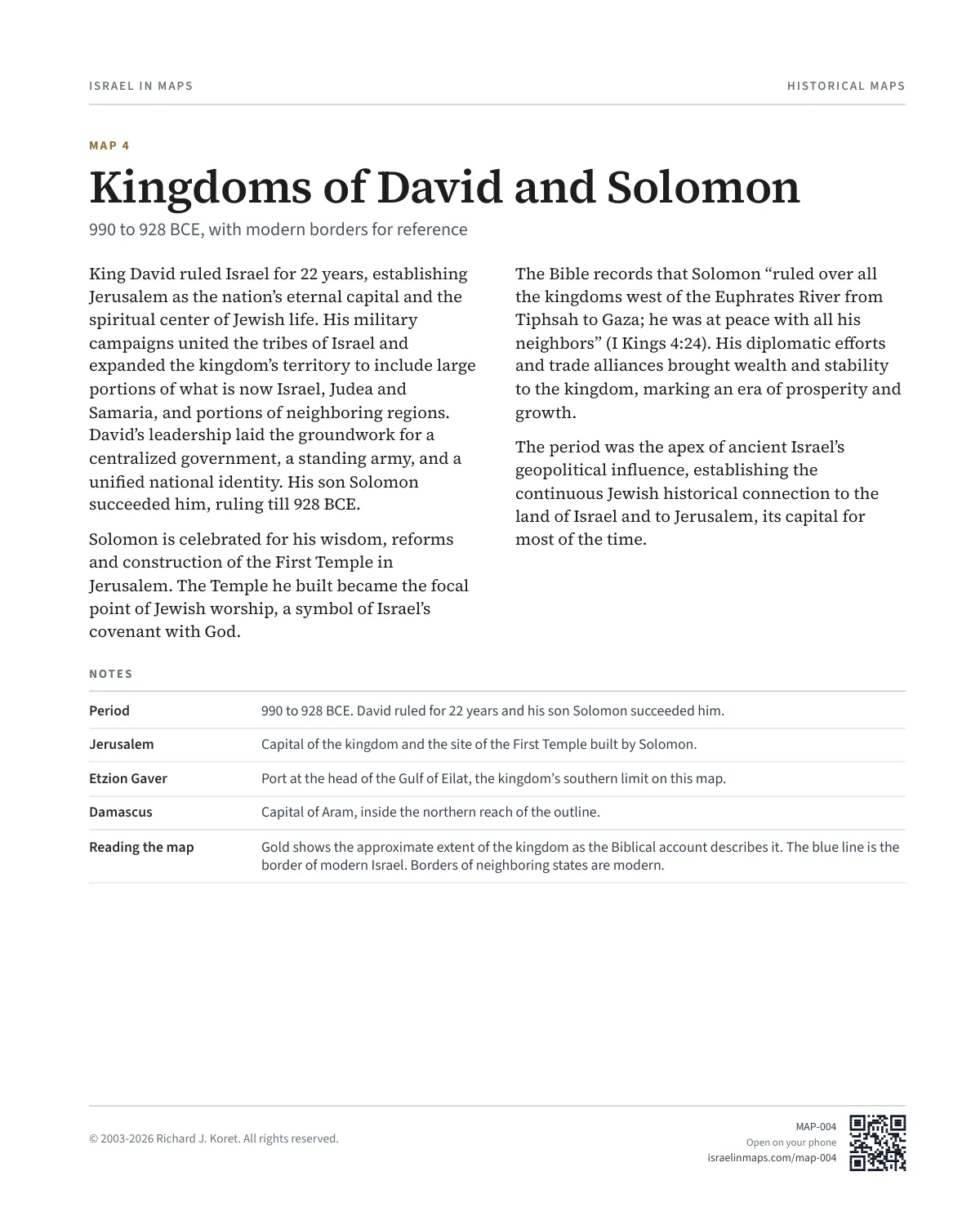 Kingdoms of David and Solomon