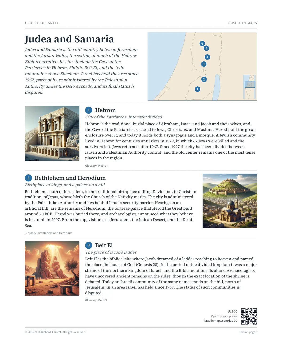 Judea and Samaria
