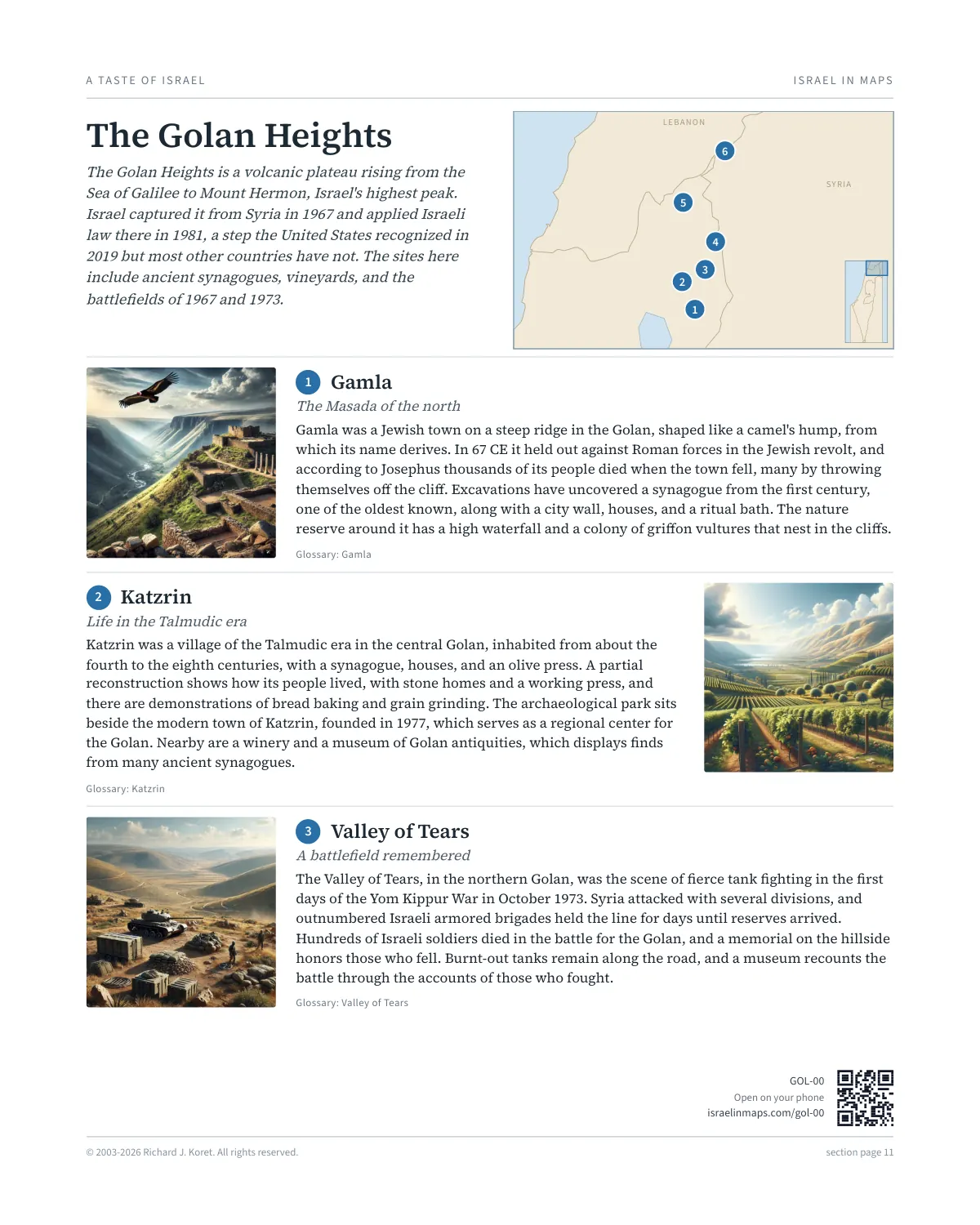 The Golan Heights
