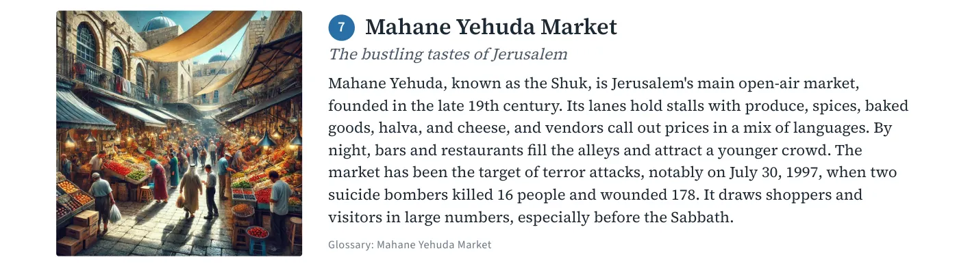 Mahane Yehuda Market