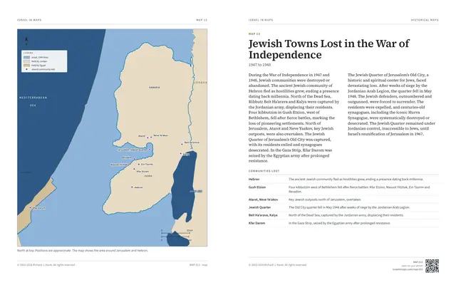 Jewish Towns Lost in the War of