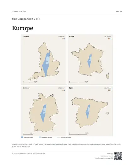 Size Comparison 2 of 4: Europe